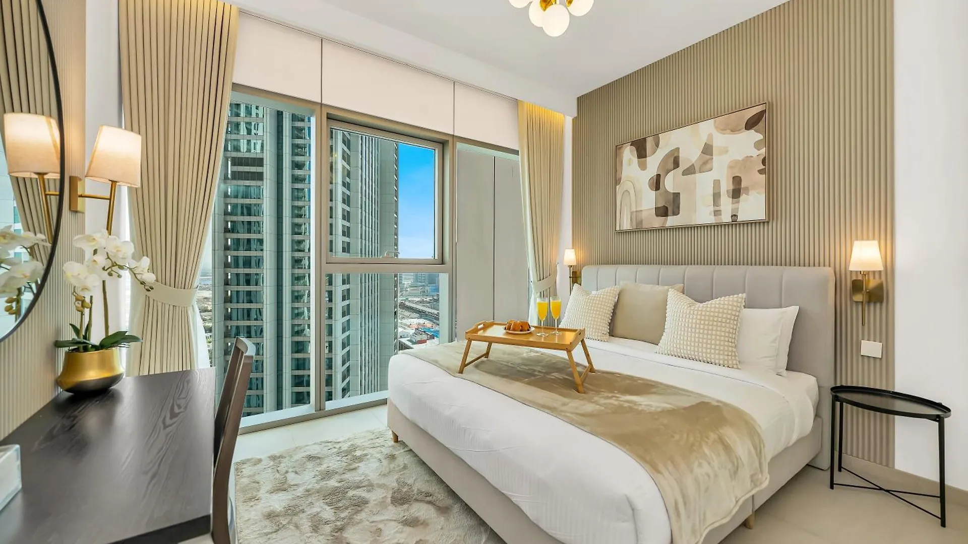 Lux 3Br Maid With Burj View Dubai Mall Connect